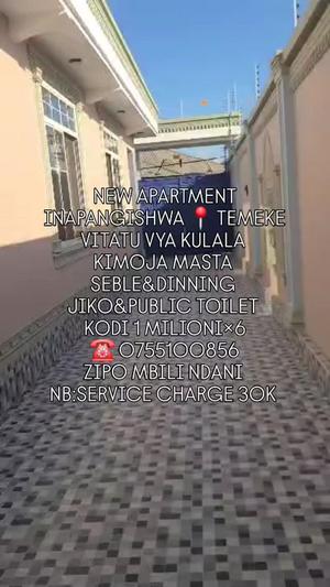 Apartment ya vyumba vitatu inapangishwa Temeke, Dar Es Salaam