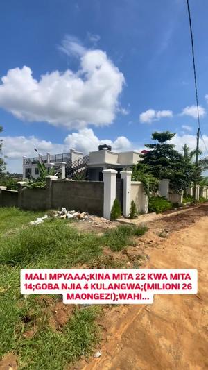 Kiwanja kinauzwa Goba Njia 4 Kulangwa, Dar Es Salaam (308 sqm)