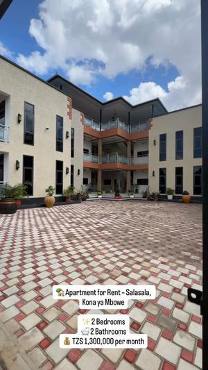 2 Bedrooms Apartment for Rent in Salasala, Dar Es Salaam