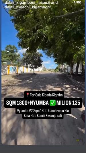 Nyumba ya vyumba viwili inauzwa Kigamboni, Dar Es Salaam (1800 sqm) Nyumba ya vyumba viwili inauzwa Kigamboni, Dar Es Salaam (1800 sqm)