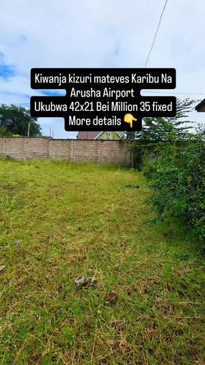 Residential Plot for Sale in Mateves, Arusha (882 sqm)