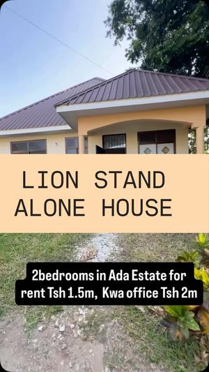 2 Bedrooms House for Rent in Ada Estate, Dar Es Salaam