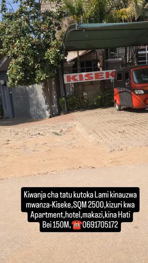 Plot for sale in Kiseke, Mwanza sqm 2500 Plot for sale in Kiseke, Mwanza sqm 2500
