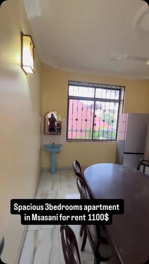 Apartment ya vyumba vitatu inapangishwa Msasani, Dar Es Salaam Apartment ya vyumba vitatu inapangishwa Msasani, Dar Es Salaam