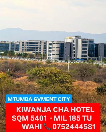 Commercial Plot for Sale in Mtumba Mji Wa Serikali, Dodoma (5401 sqm)