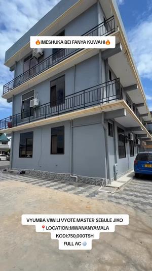 Nyumba ya vyumba viwili inapangishwa Mwananyamala, Dar Es Salaam Nyumba ya vyumba viwili inapangishwa Mwananyamala, Dar Es Salaam