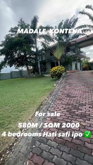 Nyumba ya vyumba vinne inauzwa Madale Kontena, Dar Es Salaam (2000 sqm)