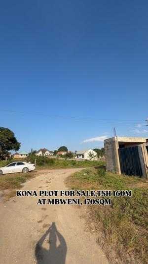Plot for sale in Mbweni, Dar Es Salaam sqm 1500 Plot for sale in Mbweni, Dar Es Salaam sqm 1500