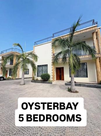 Nyumba ya vyumba vitano inapangishwa Oysterbay, Dar Es Salaam