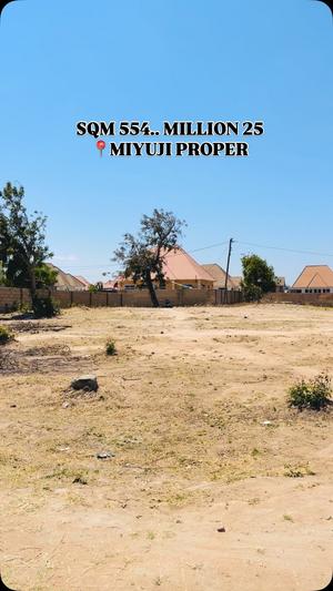 Residential Plot for Sale in Miyuji, Dodoma (554 sqm)