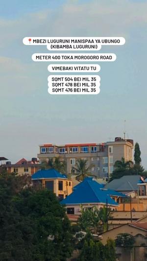 Viwanja vinauzwa Mbezi Luguruni, Dar Es Salaam (504 sqm) Viwanja vinauzwa Mbezi Luguruni, Dar Es Salaam (504 sqm)