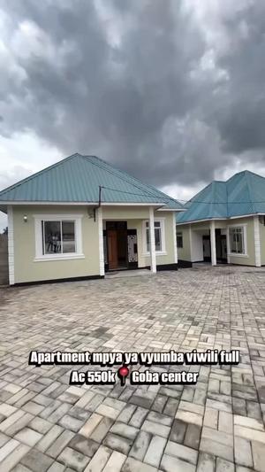 Nyumba/Apartment ya vyumba viwili inapangishwa Goba Center, Dar Es Salaam
