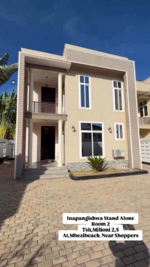 Nyumba ya vyumba viwili inapangishwa Mbezi Beach, Dar Es Salaam