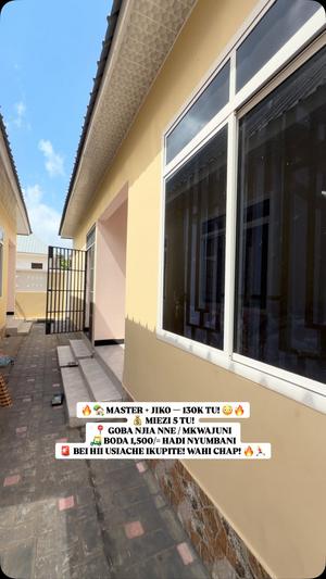 Nyumba ya chumba kimoja inapangishwa Goba Njia Nne / Mkwajuni, Dar Es Salaam Nyumba ya chumba kimoja inapangishwa Goba Njia Nne / Mkwajuni, Dar Es Salaam
