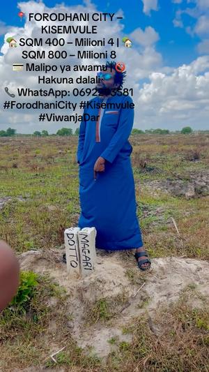 Viwanja vinauzwa Kisemvule, Pwani (400 sqm) Viwanja vinauzwa Kisemvule, Pwani (400 sqm)