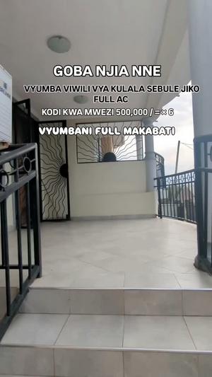 2 Bedrooms House for Rent in Goba Njia 4, Dar Es Salaam