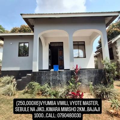 2 Bedrooms House for Rent in Kimara Mwisho, Dar Es Salaam