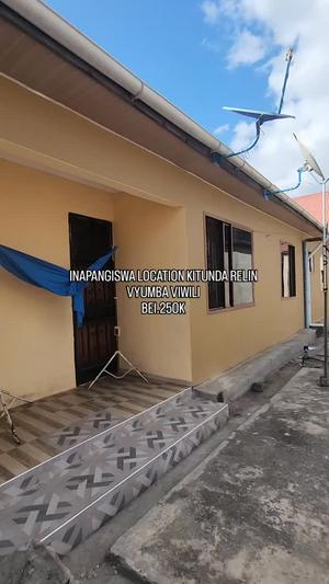Nyumba ya vyumba viwili inapangishwa Kitunda Relin, Dar Es Salaam