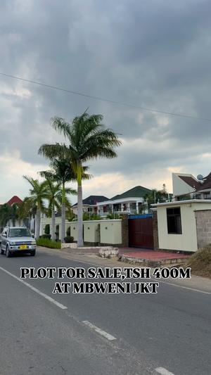 Kiwanja kinauzwa Mbweni Jkt, Dar Es Salaam sqm 1030