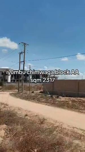 Residential Plot for Sale in Chimwaga Iyumbu, Dodoma (2317 sqm)