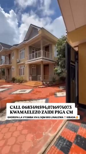 Nyumba ya vyumba 6 inauzwa Kigamboni Kibada, Dar Es Salaam