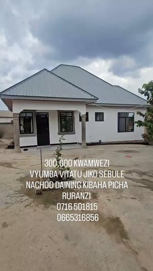 Nyumba ya vyumba vitatu inapangishwa Kibaha Picha Ruranzi, Pwani Nyumba ya vyumba vitatu inapangishwa Kibaha Picha Ruranzi, Pwani