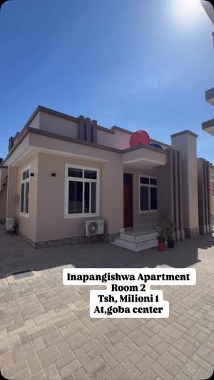Apartment ya vyumba viwili inapangishwa Goba Center, Dar Es Salaam Apartment ya vyumba viwili inapangishwa Goba Center, Dar Es Salaam