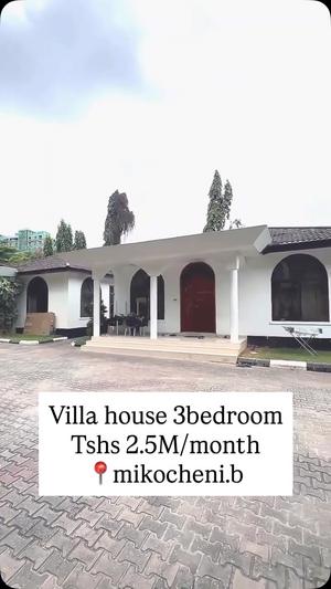 Villa ya vyumba vitatu inapangishwa Mikocheni B, Dar Es Salaam Villa ya vyumba vitatu inapangishwa Mikocheni B, Dar Es Salaam