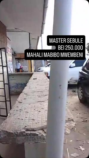 Nyumba ya chumba kimoja inapangishwa Mabibo Mwembeni, Dar Es Salaam