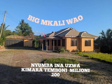 Nyumba ya vyumba vitatu inauzwa Kimara Temboni, Dar Es Salaam (1300 sqm)