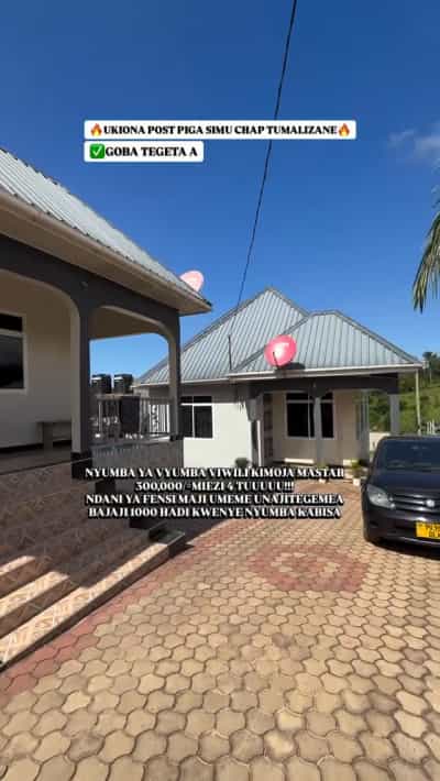 Nyumba ya vyumba viwili inapangishwa Goba Tegeta A, Dar Es Salaam