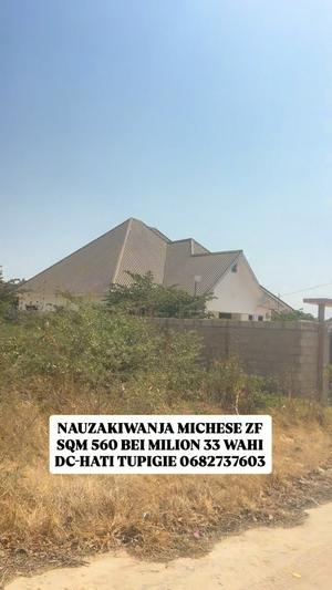 Plot for sale in Michese, Dodoma sqm 560 Plot for sale in Michese, Dodoma sqm 560