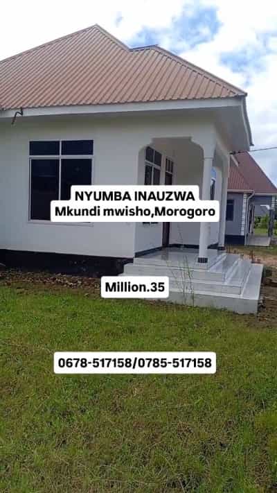 3 Bedrooms House for Sale in Mkundi Mwisho, Morogoro (600 sqm)