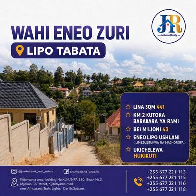 Kiwanja kinauzwa Tabata, Dar Es Salaam Kiwanja kinauzwa Tabata, Dar Es Salaam