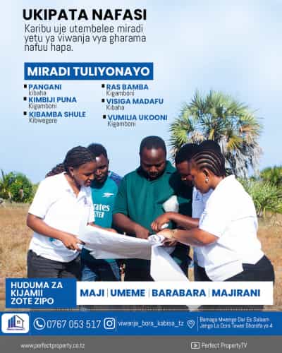 Viwanja vinauzwa Kigamboni, Dar Es Salaam