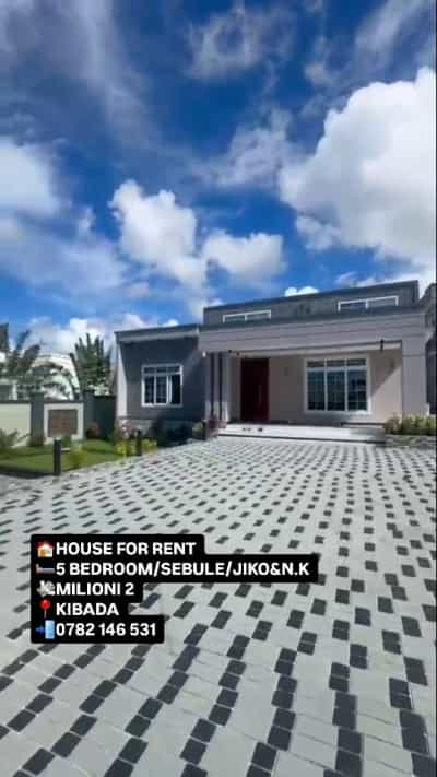 Nyumba ya vyumba vitano inapangishwa Kigamboni Kibada, Dar Es Salaam