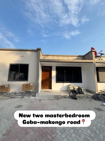 Apartment ya vyumba viwili inapangishwa Goba, Dar Es Salaam