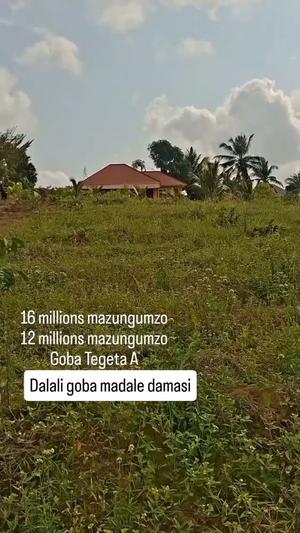 Kiwanja kinauzwa Goba Tegeta A Kwa Madawa, Dar Es Salaam Kiwanja kinauzwa Goba Tegeta A Kwa Madawa, Dar Es Salaam