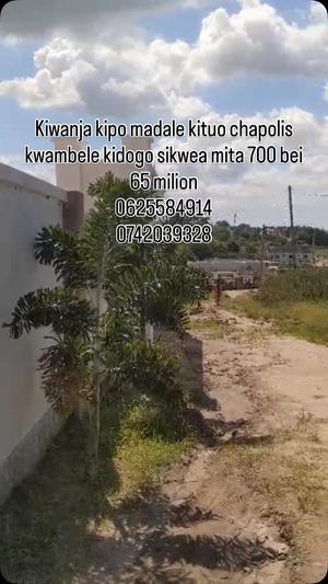 Residential Plot for Sale in Madale, Dar Es Salaam (700 sqm)