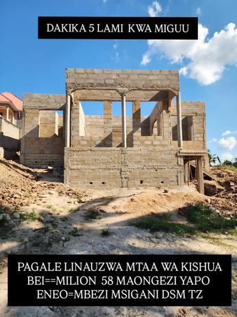 3 Bedrooms House for Sale in Mbezi Msigani, Dar Es Salaam (400 sqm)