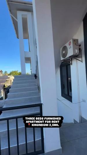 3 Bedrooms Furnished Apartment for Rent in Kinondoni, Dar Es Salaam