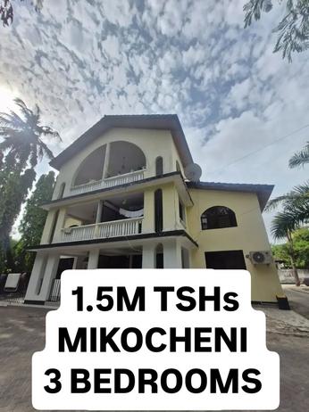 Nyumba ya vyumba vitatu inapangishwa Mikocheni, Dar Es Salaam