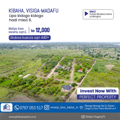 Plots for sale in Kibaha, Pwani