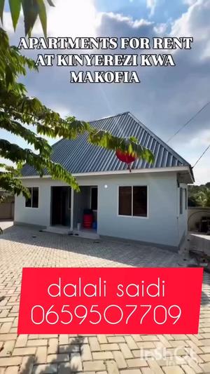 1 Bedroom Apartment for Rent in Tabata Kinyerezi Kwa Makofia, Dar Es Salaam