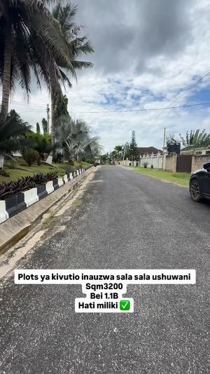 Kiwanja kinauzwa Sala Sala, Dar Es Salaam sqm 3200
