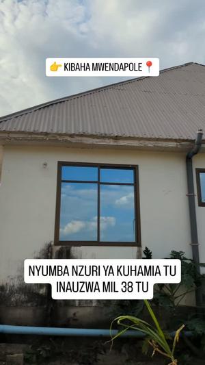 Nyumba ya vyumba vitatu inauzwa Kibaha Kwa Mwendapole, Pwani (400 sqm)