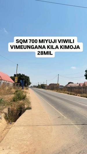 Kiwanja kinauzwa Miyuji, Dodoma (700 sqm) Kiwanja kinauzwa Miyuji, Dodoma (700 sqm)