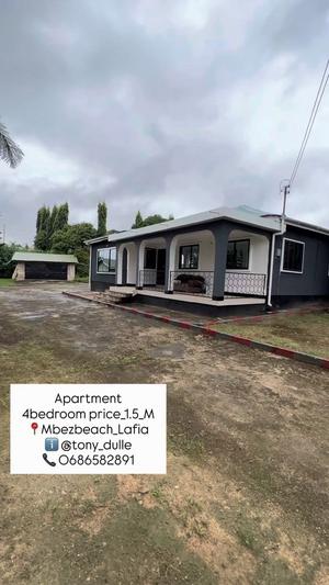 Apartment ya vyumba vinne inapangishwa Mbezi Beach, Dar Es Salaam