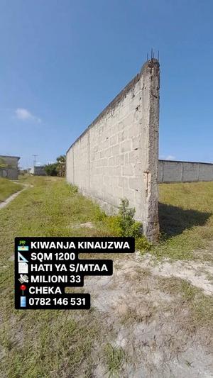 Kiwanja kinauzwa Kigamboni Cheka, Dar Es Salaam sqm 1200 Kiwanja kinauzwa Kigamboni Cheka, Dar Es Salaam sqm 1200