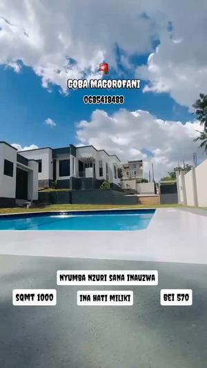 4 Bedrooms House for Sale in Goba Kinzudi Magorofani, Dar Es Salaam (1000 sqm)